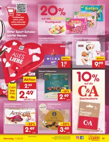 Süßigkeiten im Netto Marken-Discount Prospekt "Aktuelle Angebote" mit 55 Seiten (Rostock)
