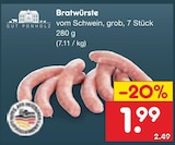 Bratwürste Angebote von Gut Ponholz bei Netto Marken-Discount Rostock für 1,99 €