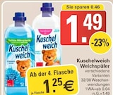 Weichspüler im Angebot bei WEZ in Bad Oeynhausen Weichspüler Angebote von Kuschelweich bei WEZ Bad Oeynhausen für 1,25 €