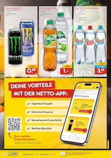 Energydrink im Netto Marken-Discount Prospekt "DER ORT, AN DEM DU IMMER AUSGEZEICHNETE PREISE FINDEST." mit 6 Seiten (Potsdam)