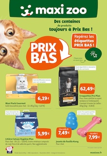 Prospectus Maxi Zoo à Istres, "Des centaines de produits toujours à Prix Bas !", 6 pages de promos valables du 07/08/2025 au 24/08/2025