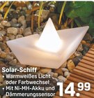 Solar-Schiff bei Rossmann im Horn-Bad Meinberg Prospekt für 14,99 €