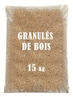 Granules de bois - sac de 15kg woodpecker - Intermarché Super à Saint-Quentin Granules de bois - sac de 15kg woodpecker en promo chez Intermarché Super Saint-Quentin à 4,49 €