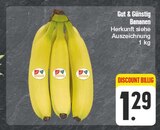Bananen im Angebot bei EDEKA in Bayreuth Bananen Angebote von Gut & Günstig bei EDEKA Bayreuth für 1,29 €