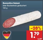 Romantica Salami bei Netto Marken-Discount im Schwarzenbach a Wald Prospekt für 1,79 €