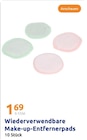 Wiederverwendbare Make-up-Entfernerpads im Angebot bei Action in Stuttgart Wiederverwendbare Make-up-Entfernerpads Angebote bei Action Stuttgart für 1,69 €