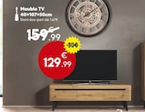 Meuble TV - Maxi Bazar à Nanterre Meuble TV en promo chez Maxi Bazar Nanterre à 129,99 €