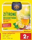 Krüger Heißgetränk Zitrone im Angebot bei Netto Marken-Discount in Brandenburg Krüger Heißgetränk Zitrone Angebote von Krüger bei Netto Marken-Discount Brandenburg für 2,00 €