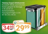 Teleskop-Doppel-Abfallsammler Angebote bei GLOBUS Rodgau für 29,99 €