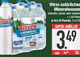 natürliches Mineralwasser von Vitrex im aktuellen EDEKA Prospekt für 3,49 €