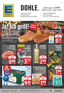 Bitburger im aktuellen EDEKA Prospekt (Lingen (Ems)) Bitburger im EDEKA Prospekt "Aktuelle Angebote" mit 24 Seiten (Lingen (Ems))