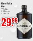 Gin im Angebot bei Trinkgut in Augsburg Gin Angebote von Hendrick's bei Trinkgut Augsburg für 29,99 €