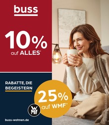 Aktueller buss Prospekt, "10% AUF ALLES!", mit Angeboten der Woche, gültig von 02.01.2025 bis 02.01.2025