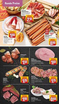 Wurst im aktuellen REWE Prospekt (Recklinghausen) Wurst im REWE Prospekt "Dein Markt" mit 33 Seiten (Recklinghausen)