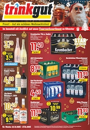 Aktueller Trinkgut Getränkemärkte Prospekt in Winsen und Umgebung, "Aktuelle Angebote" mit 18 Seiten, 22.12.2025 - 27.12.2025