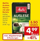 Aktuelle Kaffee Angebote bei Netto Marken-Discount in Ahlen Aktuelles Auslese Angebot bei Netto Marken-Discount in Ahlen ab 4,99 €