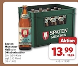 Münchner Hell Angebote von Spaten München bei combi Cuxhaven für 13,99 €