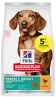 ADULT PERFECT WEIGHT SMALL&MINI 1,5KG - HILL’S en promo chez Animalis Rueil-Malmaison à 16,99 €