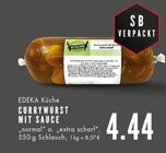Currywurst mit Sauce im Angebot bei EDEKA in Bochum Currywurst mit Sauce Angebote von EDEKA Küche bei EDEKA Bochum für 4,44 €