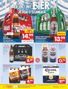Bier im Netto Marken-Discount Prospekt "Aktuelle Angebote" mit 60 Seiten (Freiburg (Breisgau))