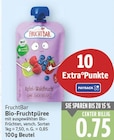 Bio-Fruchtpüree von FruchtBar im aktuellen E center Prospekt