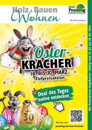 Holz Possling Prospekt für Oberkrämer: "Holz - Bauen -Wohnen", 12 Seiten, 18.03.2024 - 30.03.2024