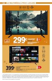 Offre TV Samsung dans le catalogue E.Leclerc du moment à la page 122