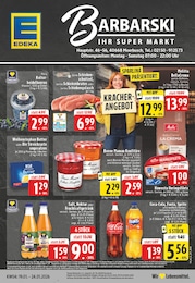 EDEKA Prospekt "Aktuelle Angebote" für Meerbusch, 26 Seiten, 19.01.2026 - 24.01.2026