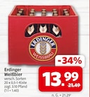 Weißbier Angebote von Erdinger bei nah&frisch Rheda-Wiedenbrück für 13,99 €
