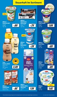 Sahne im Lidl Prospekt "LIDL LOHNT SICH" mit 68 Seiten (Rostock)