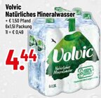 Natürliches Mineralwasser im Angebot bei Trinkgut in Rosenheim Natürliches Mineralwasser Angebote von Volvic bei Trinkgut Rosenheim für 4,44 €