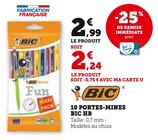 10 Portes-Mines HB - BIC dans le catalogue U Express