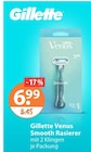Rasierer im V-Markt Prospekt Venus Smooth Rasierer von Gillette im aktuellen V-Markt Prospekt für 6,99 €