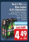 Pils im Angebot bei EDEKA in Lünen Pils Angebote von Beck's bei EDEKA Lünen für 4,49 €