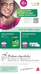 Aktueller mea - meine apotheke Apotheken Prospekt für Neuenkirchen: Unsere August-Angebote mit 4} Seiten, 01.08.2025 - 31.08.2025