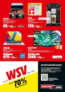 Kaffee im MediaMarkt Saturn Prospekt "LET'S GO! WSV" mit 16 Seiten (Bornheim)