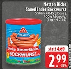 Dicke Sauerländer Bockwurst bei E center im Kleve Prospekt für 2,99 €
