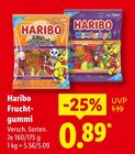 Frucht-gummi Angebote von Haribo bei Lidl Kaufbeuren für 0,89 €