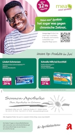 Aktueller mea - meine apotheke Apotheke Prospekt in Trebsen und Umgebung, "Unsere Juni-Angebote" mit 4 Seiten, 01.06.2025 - 30.06.2025