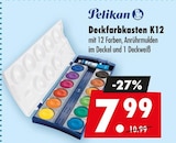 Deckfarbkasten K12 von Pelikan für 7,99 € bei Mäc-Geiz im Angebot Deckfarbkasten K12 von Pelikan im aktuellen Mäc-Geiz Prospekt