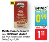 Passierte Tomaten Angebote von Minato bei E center Heidenheim für 0,99 €