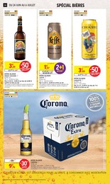Prix et réduction Corona dans le prospectus Intermarché en cours Offre Corona dans le catalogue Intermarché du moment à la page 34