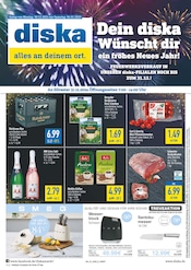 Aktueller diska Discounter Prospekt in Herzogenaurach und Umgebung, "Alles günstig. Alles da. Alles an Deinem Ort." mit 12 Seiten, 30.12.2024 - 04.01.2025