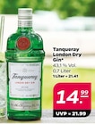 London Dry Gin von Tanqueray für 14,99 € bei Netto mit dem Scottie im Angebot London Dry Gin von Tanqueray im aktuellen Netto mit dem Scottie Prospekt