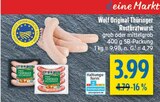 Original Thüringer Rostbratwurst Angebote von Wolf bei diska Zwickau für 3,99 €