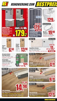 B1 Discount Baumarkt Prospekt Bielefeld "BESTPREISE DER WOCHE!" mit 8 Seiten