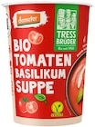 Bio Tomaten Basilikum Suppe im Angebot bei REWE in Hannover Bio Tomaten Basilikum Suppe Angebote von Tress Brüder bei REWE Hannover für 2,79 €