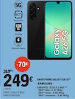 Smartphone Galaxy A26 5G - Samsung en promo chez E.Leclerc Thionville à 249,00 €