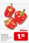 Paprika rot bei nah&frisch im Hasbergen Prospekt für 1,11 €