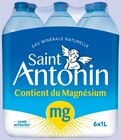 Eau minérale naturelle sans nitrates - SAINT ANTONIN en promo chez Intermarché Hyper Nancy à 0,88 €